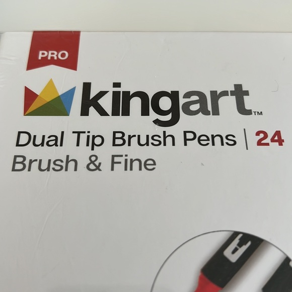 BOGO🌼Higher Price Prevails❣️Kingart Pro Dual Twin-Tip Brush Pens - Picture 4 of 5